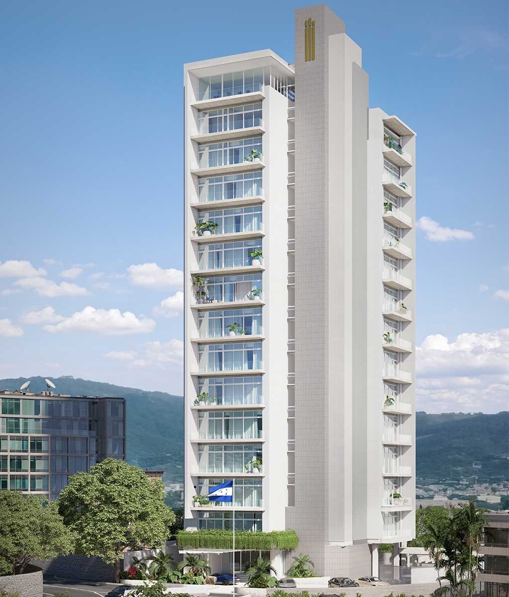 Torre ICON proyecto residencial en Tegucigalpa